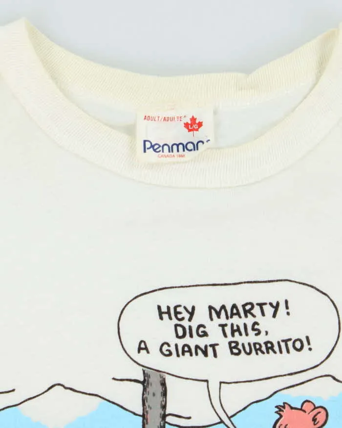 Vintage 80's Comedy Bear Graphic T-Shirt - L sold by Rokit product image thumbnail 5