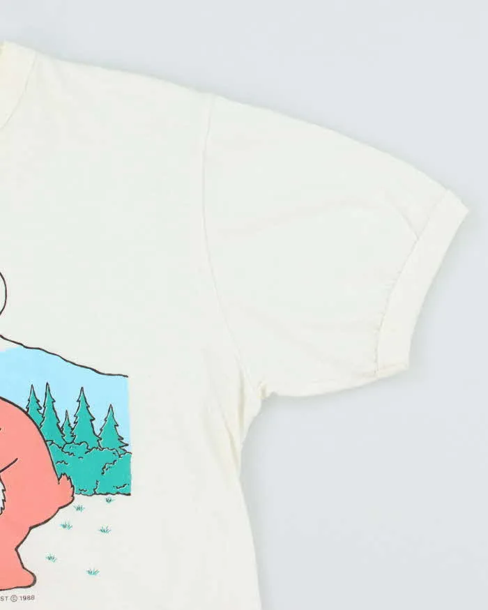 Vintage 80's Comedy Bear Graphic T-Shirt - L sold by Rokit product image thumbnail 4