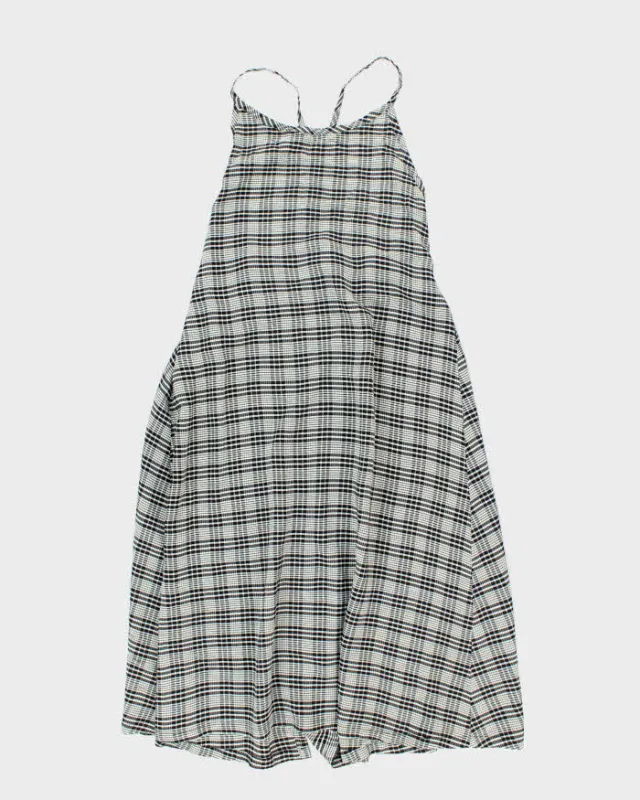 Vintage Hama-sta Checked Wrap Dress - S sold by Rokit