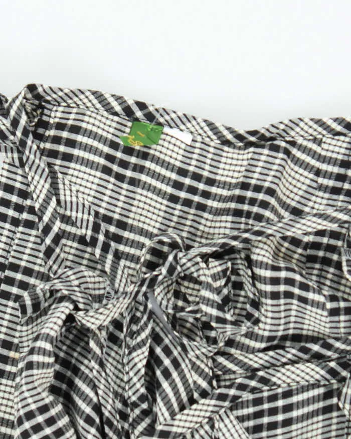 Vintage Hama-sta Checked Wrap Dress - S sold by Rokit product image thumbnail 5