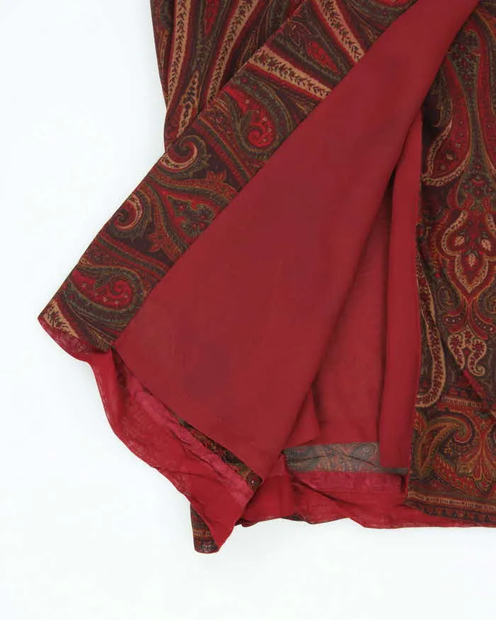 Vintage 90s Charter Club Paisley Pattern Maxi Skirt - XS sold by Rokit product image thumbnail 5