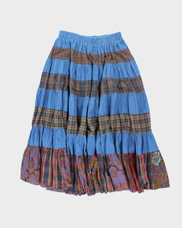 Vintage On The Verge Tired Skirt - S sold by Rokit