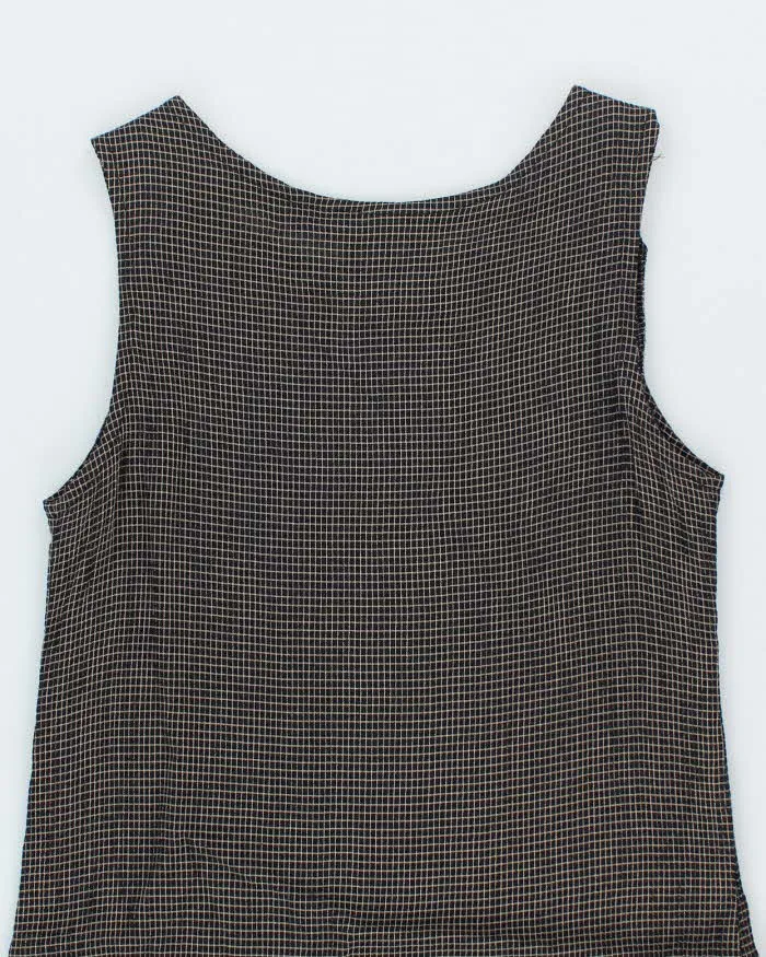 Vintage 90s Dressing Clio Checked Maxi Dress - S sold by Rokit product image thumbnail 4