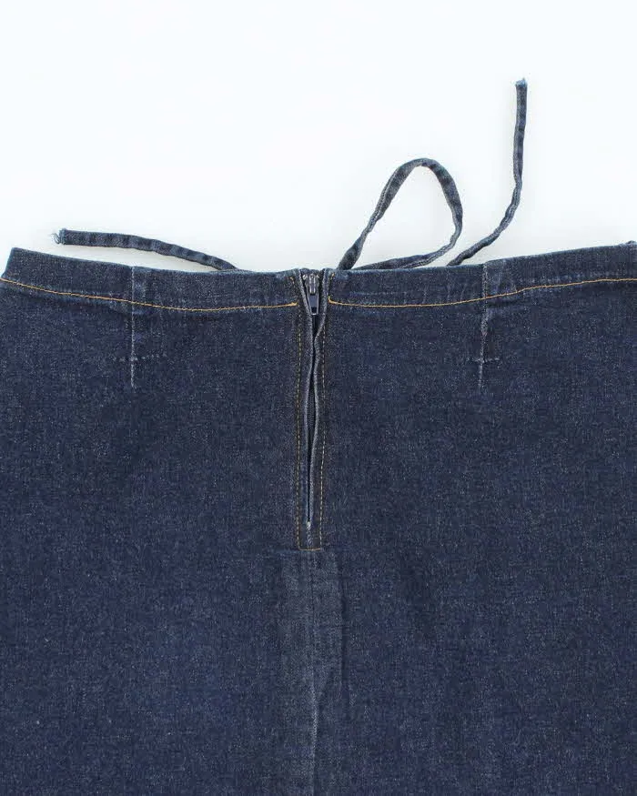 Vintage Y2k 00s Twog Denim Skirt - S sold by Rokit product image thumbnail 4