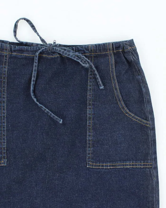 Vintage Y2k 00s Twog Denim Skirt - S sold by Rokit product image thumbnail 3