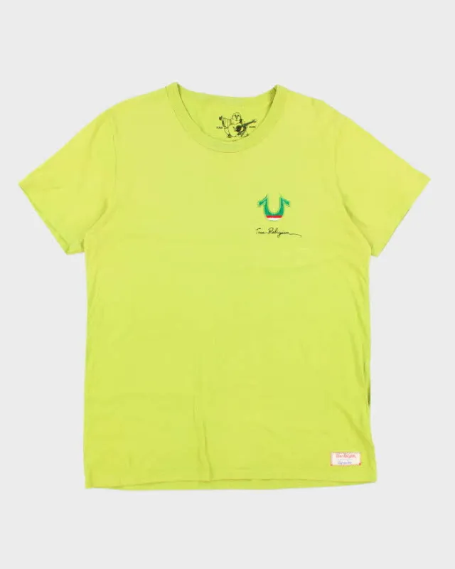 Vintage Y2K True Religion Small Logo Graphic T-Shirt - XL sold by Rokit