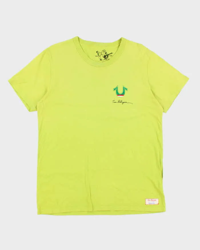 Vintage Y2K True Religion Small Logo Graphic T-Shirt - XL sold by Rokit