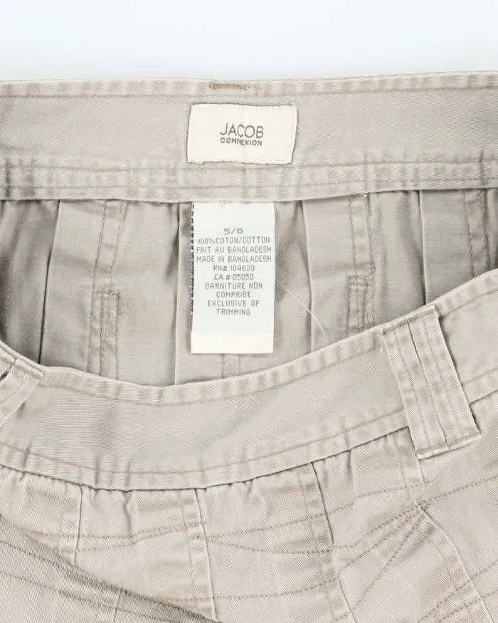 Vintage Y2k 00s Jacob Pleated Cargo Skirt - S sold by Rokit product image thumbnail 3