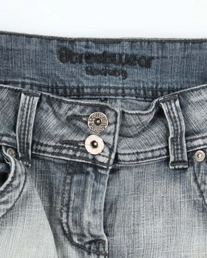 Vintage Y2k 00s Streetwear Society Mini Denim Skirt - S sold by Rokit product image thumbnail 5