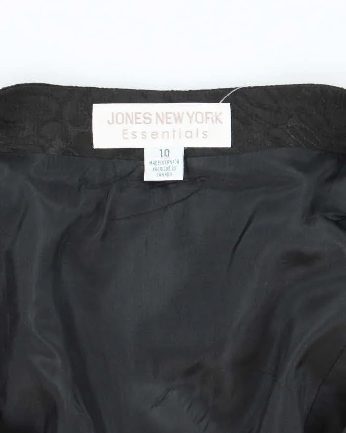 Vintage 90s Jones New York Waistcoat Lace-Up Top - M sold by Rokit product image thumbnail 3