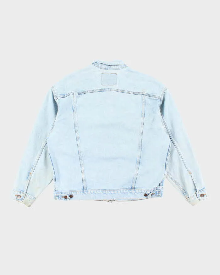 Vintage 90's Levi's Light Wash Oversized Denim Jacket - XL sold by Rokit product image thumbnail 2