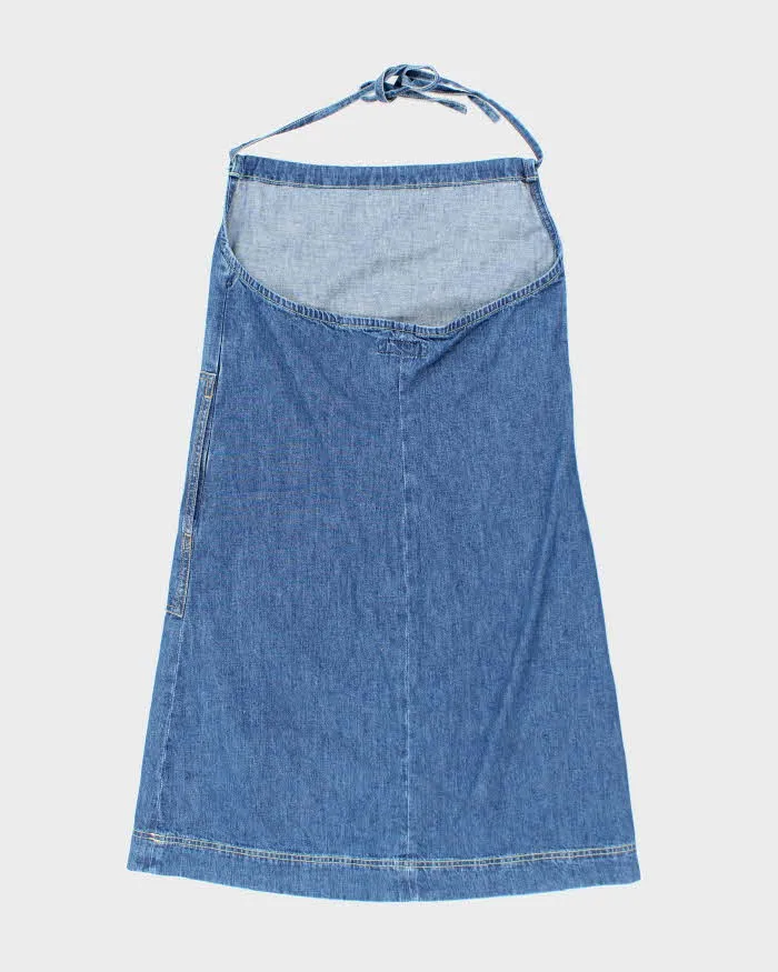 Vintage 90s Diesel Denim Halter Neck Dress - M sold by Rokit product image thumbnail 2