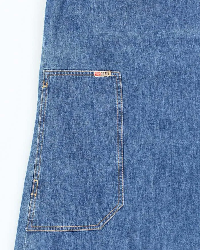 Vintage 90s Diesel Denim Halter Neck Dress - M sold by Rokit product image thumbnail 3