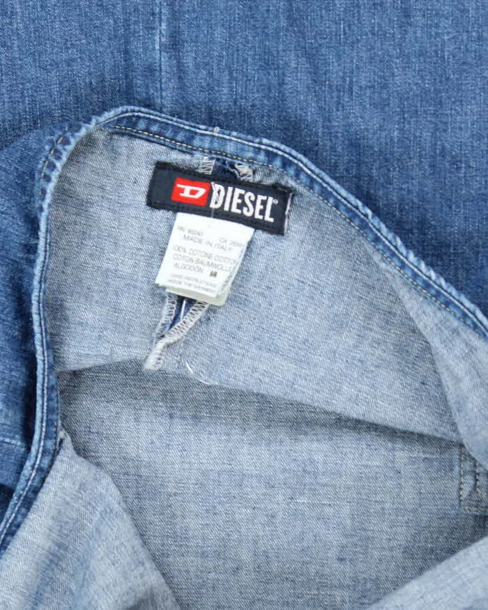 Vintage 90s Diesel Denim Halter Neck Dress - M sold by Rokit product image thumbnail 4