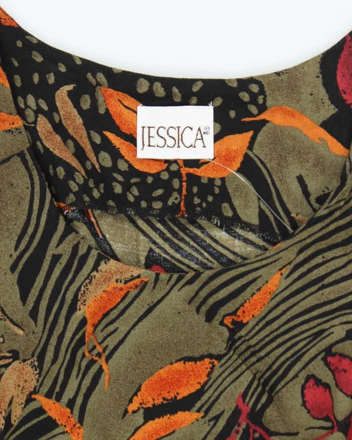 Vintage 90s Jessica Floral Maxi Dress - L sold by Rokit product image thumbnail 5