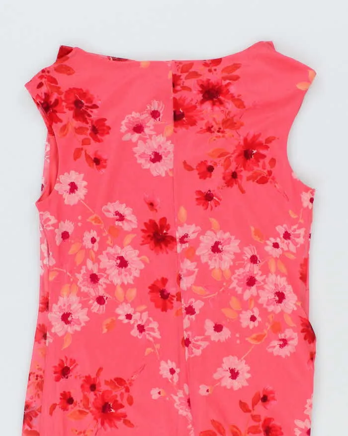 Vintage 90s Reitmans Floral Cowl Neck Dress - M sold by Rokit product image thumbnail 4