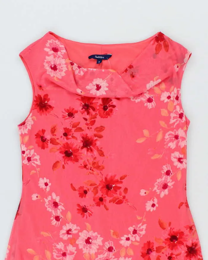 Vintage 90s Reitmans Floral Cowl Neck Dress - M sold by Rokit product image thumbnail 3