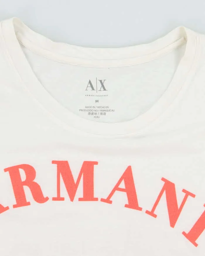 Vintage 2000's Armani Exchange Spell Out Graphic T-Shirt - M sold by Rokit product image thumbnail 5