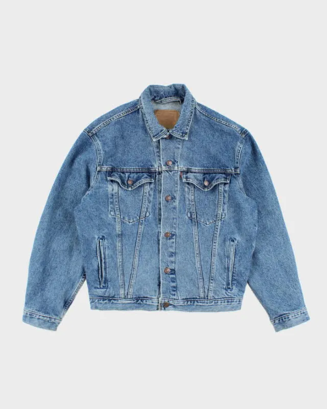Vintage 90's Levi's Medium Wash Denim Jacket - L sold by Rokit