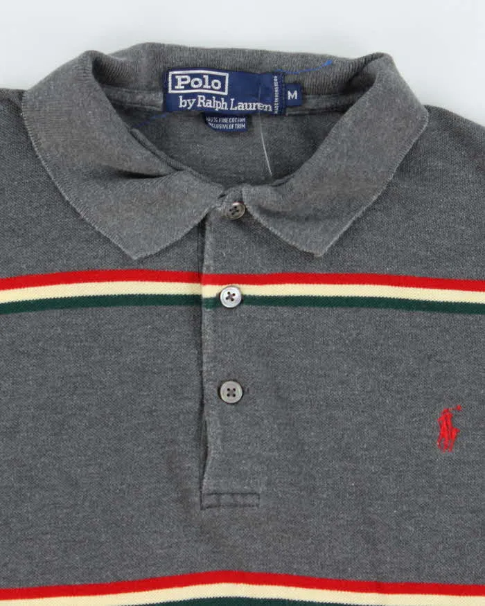 Vintage 2000's Ralph Lauren Striped Polo Shirt - M sold by Rokit product image thumbnail 5