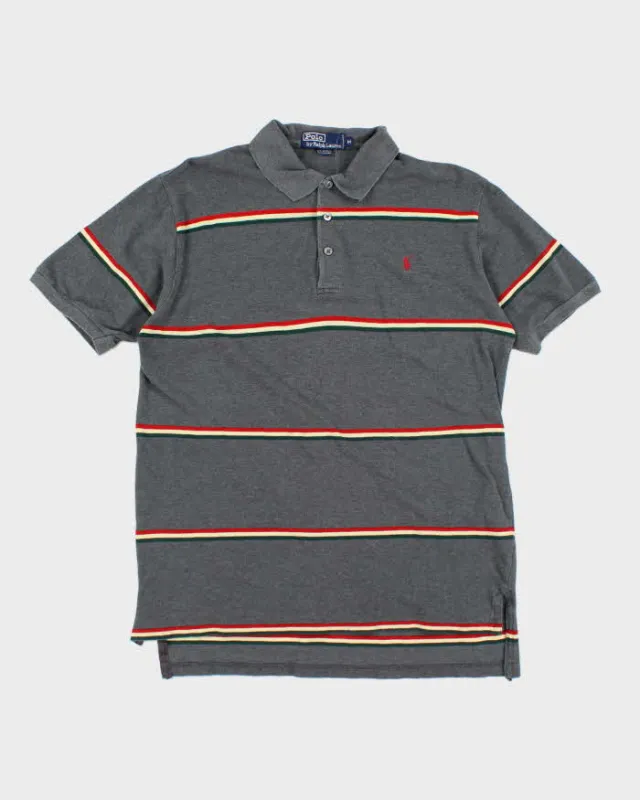 Vintage 2000's Ralph Lauren Striped Polo Shirt - M sold by Rokit