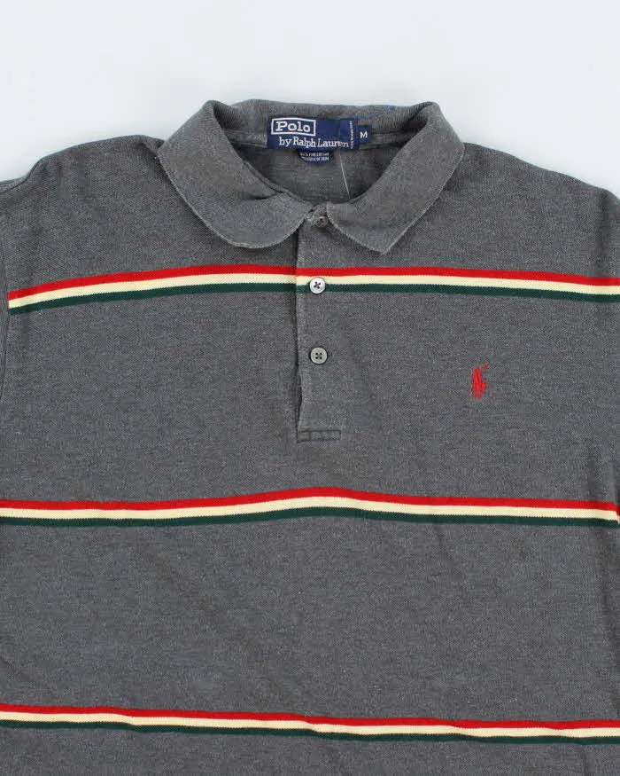 Vintage 2000's Ralph Lauren Striped Polo Shirt - M sold by Rokit product image thumbnail 3
