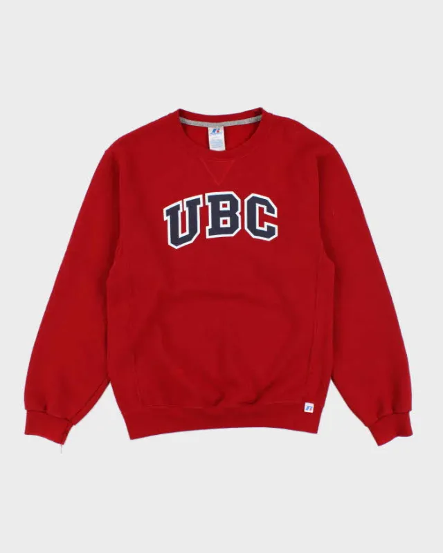 Vintage 2000's Russell Athletic UBC Graphic Sweatshirt - S sold by Rokit