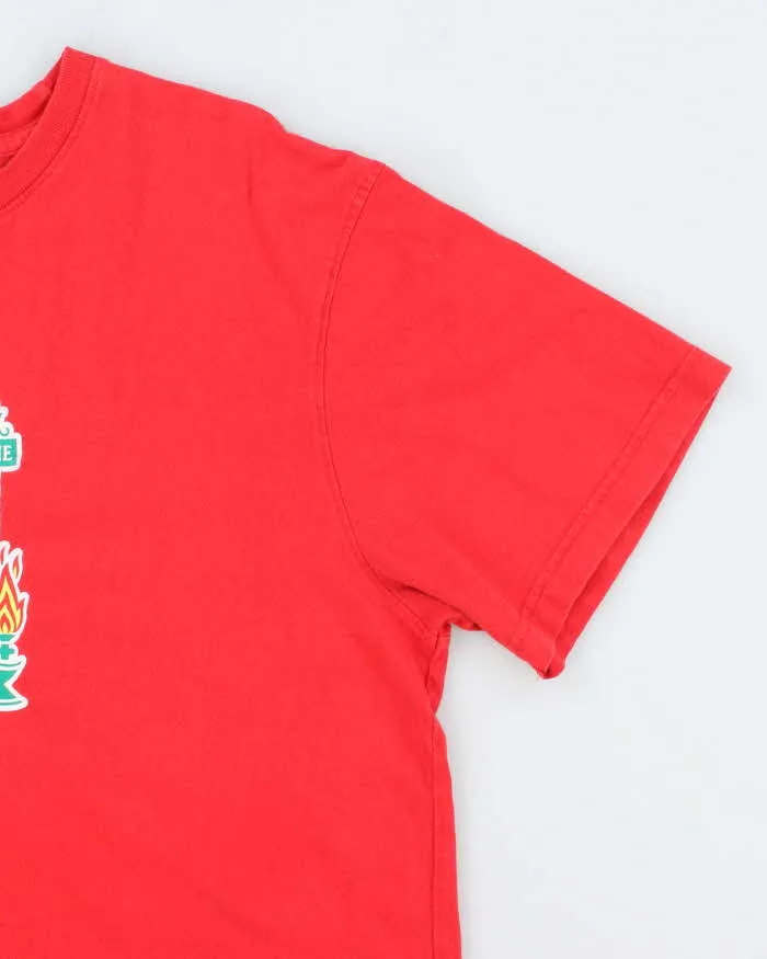 Vintage Y2K Liverpool Football Club Centre Logo Graphic T-Shirt - XL sold by Rokit product image thumbnail 4