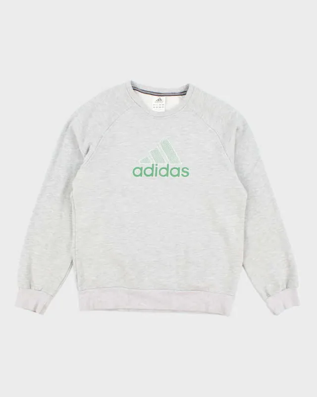 Vintage Y2K Adidas Spell Out Graphic Sweatshirt - S sold by Rokit