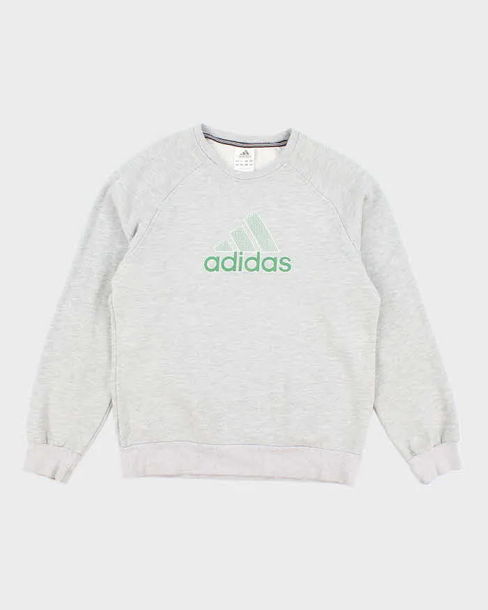 Vintage Y2K Adidas Spell Out Graphic Sweatshirt - S sold by Rokit