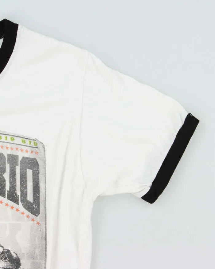 Vintage WWE Rey Mysterio Ringer Style T-Shirt - S sold by Rokit product image thumbnail 5