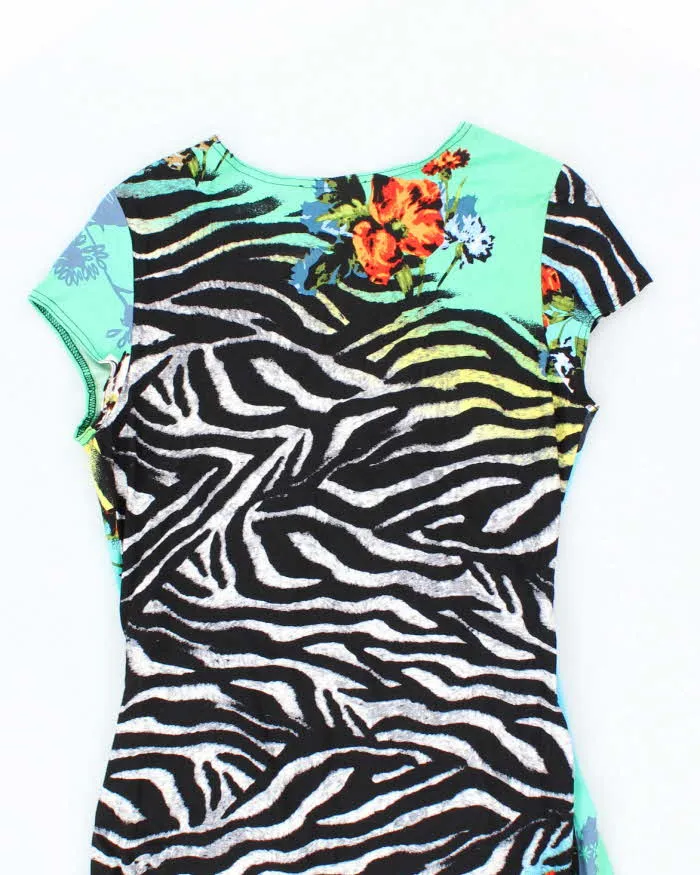 Vintage Y2k 00s Joseph Ribkoff Pattern Dress - L sold by Rokit product image thumbnail 4