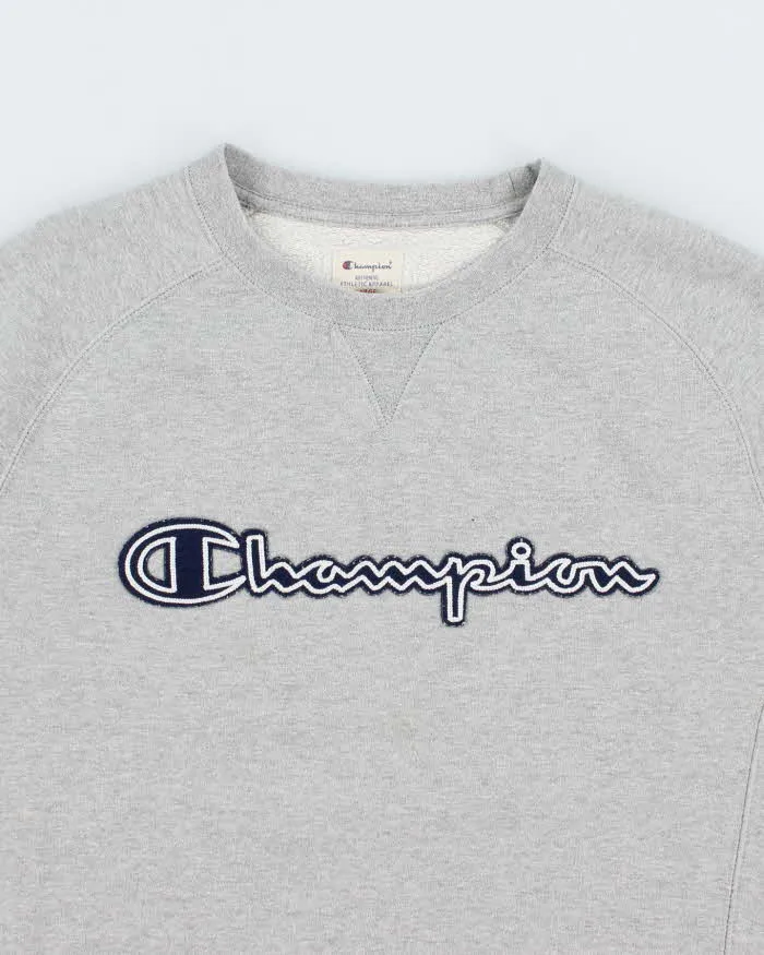 Vintage 2000's Champion Spell Out Logo Sweatshirt - L sold by Rokit product image thumbnail 3