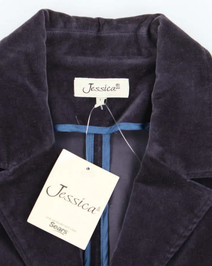 Deadstock Vintage 00s Jessica Velvet Blazer - M sold by Rokit product image thumbnail 5