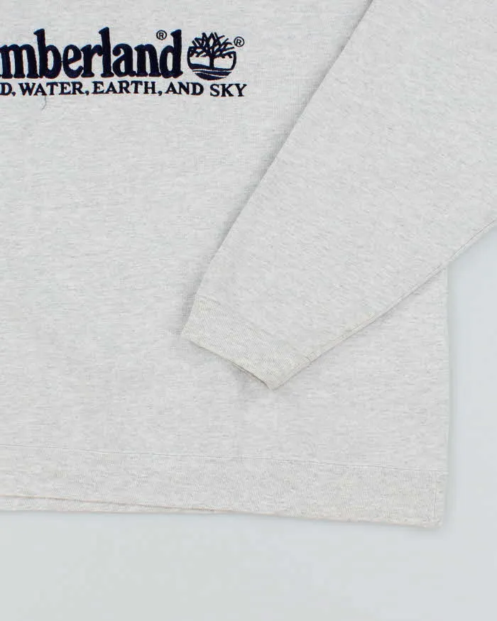 Vintage Y2K Timberland Weather Gear Embroidered Sweatshirt - L sold by Rokit product image thumbnail 4