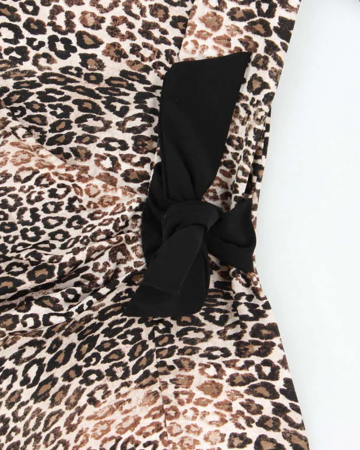 Vintage Y2k 00s Hamilton Leopard Print Bow Top - L sold by Rokit product image thumbnail 4