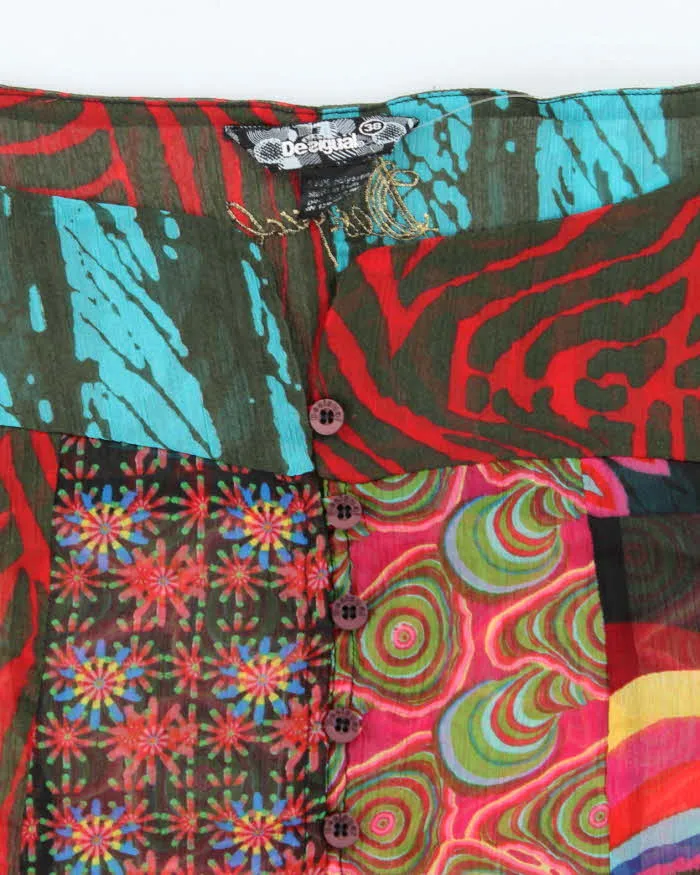 Vintage Y2k 00s Desigual Mesh Blouse - L sold by Rokit product image thumbnail 5