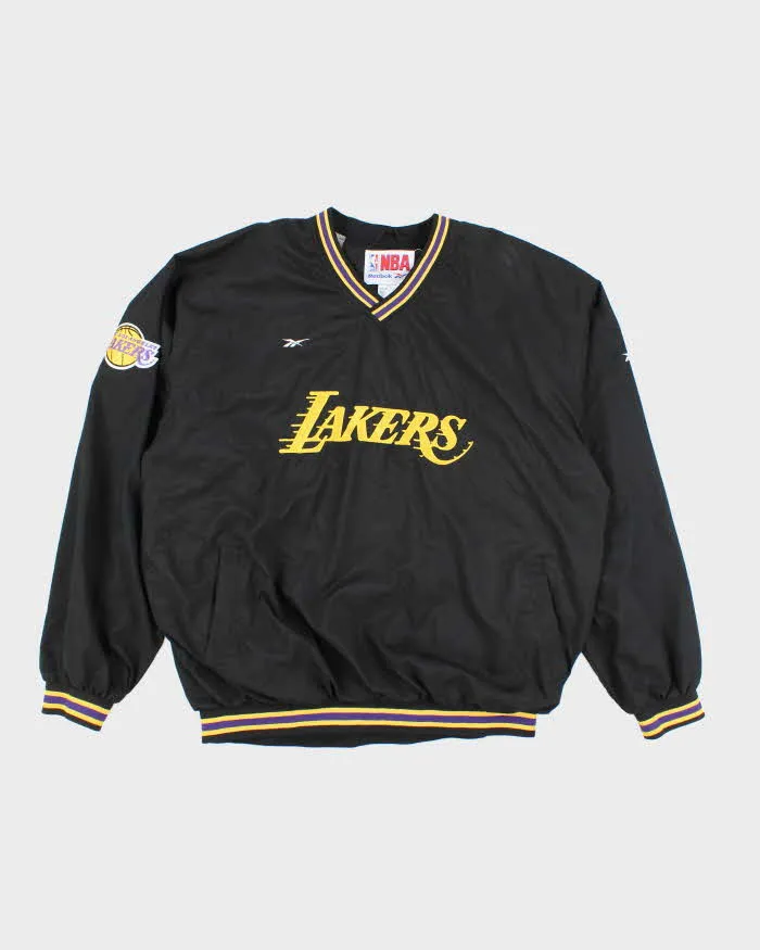 Vintage 90's Reebok Lakers NBA Pullover Windbreaker Jacket - XL sold by Rokit