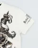 Vintage Y2K Gothic Print Graphic T-Shirt - S sold by Rokit