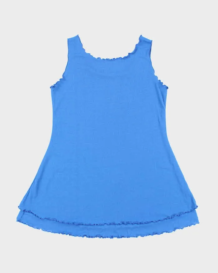 Vintage 90s Rapz Mesh Lettuce Hem Dress - M sold by Rokit product image thumbnail 2