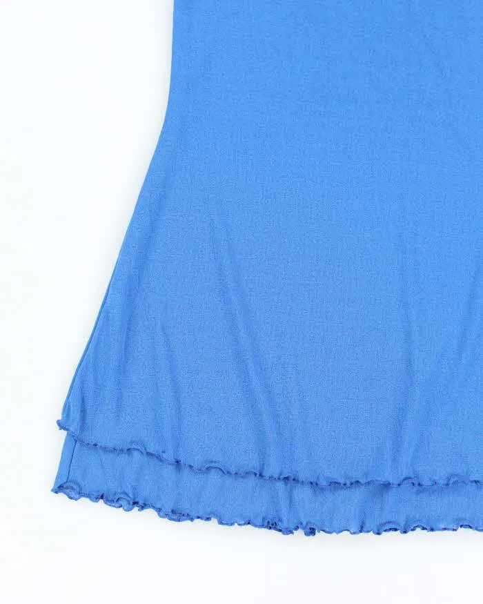 Vintage 90s Rapz Mesh Lettuce Hem Dress - M sold by Rokit product image thumbnail 4