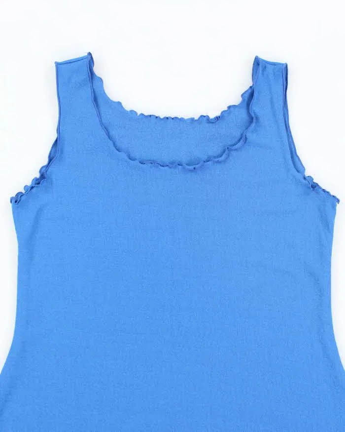 Vintage 90s Rapz Mesh Lettuce Hem Dress - M sold by Rokit product image thumbnail 3