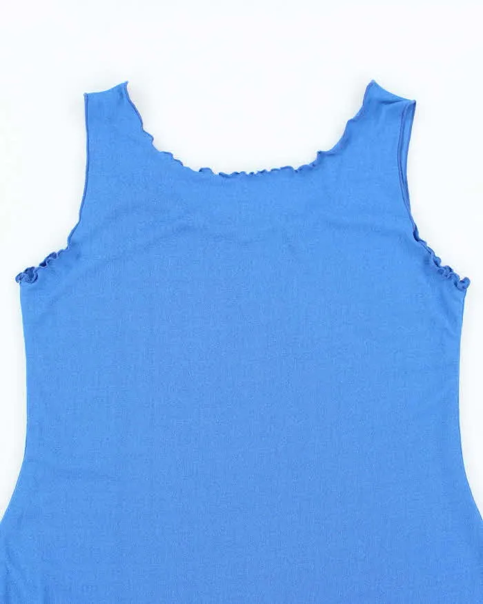 Vintage 90s Rapz Mesh Lettuce Hem Dress - M sold by Rokit product image thumbnail 5