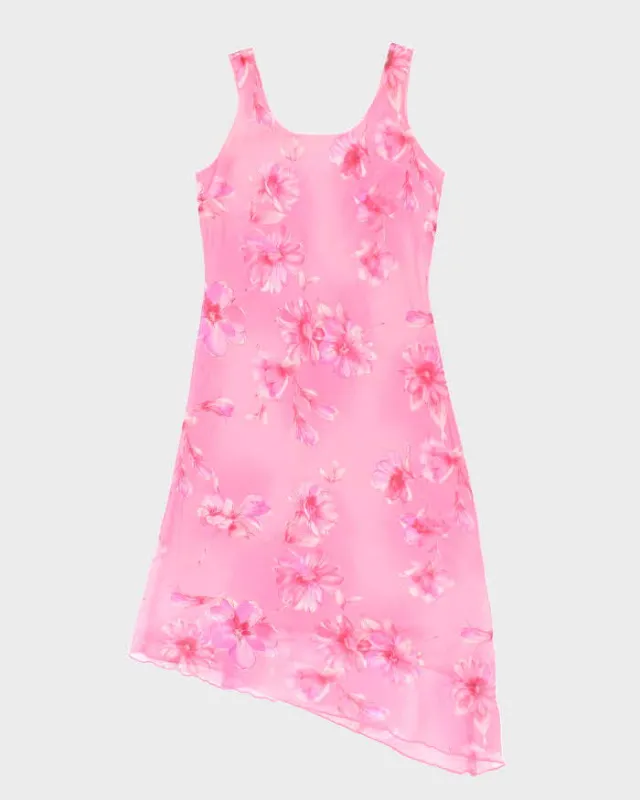 Vintage 90s Jessica Floral Scoop Back Dress - M sold by Rokit