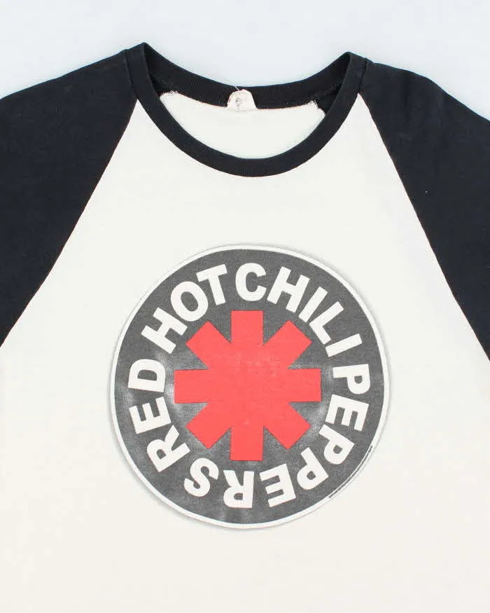 Vintage 2000's Red Hot Chilli Peppers Baseball Style T-Shirt - L sold by Rokit product image thumbnail 3