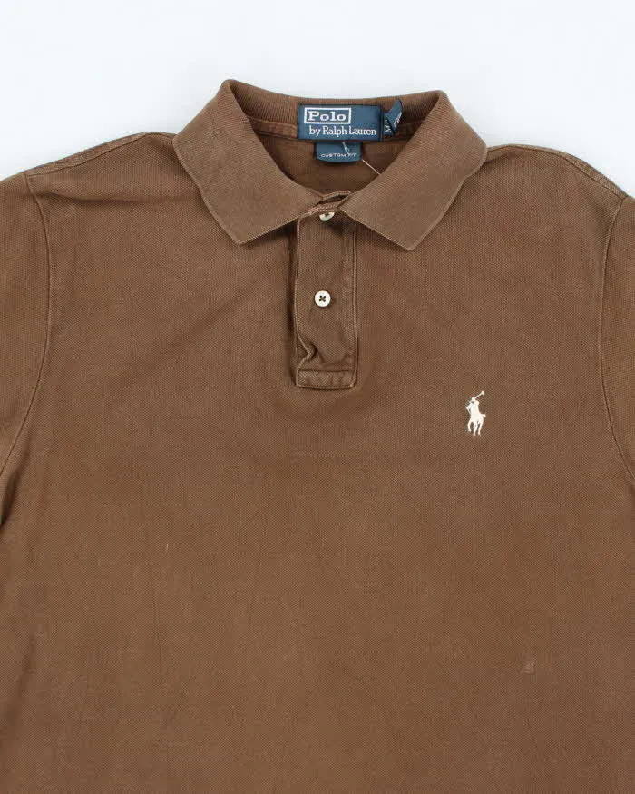 Vintage 2000's Polo Ralph Lauren Small Horse Polo Shirt - M sold by Rokit product image thumbnail 3