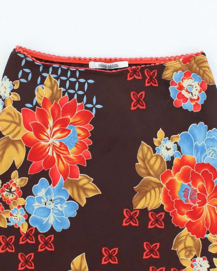Vintage 90s Mimi Chica Floral Skirt - S sold by Rokit product image thumbnail 3