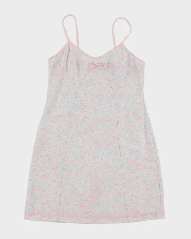 Vintage 70s Dorothy Perkins Floral Slip Dress - S sold by Rokit