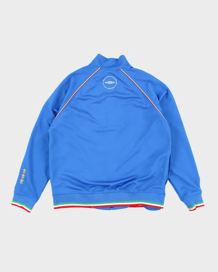Vintage 90's Umbro Italy Football Track Jacket - M sold by Rokit product image thumbnail 2