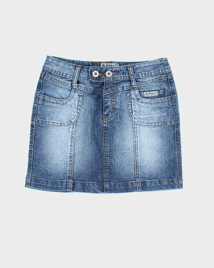 Vintage Y2k 00s Buffalo Denim Mini Skirt - XS sold by Rokit